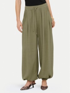 ONLY Spodnie materiałowe Siesta 15373197 Khaki Regular Fit