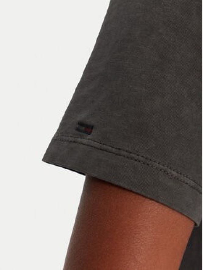 Tommy Jeans T-Shirt Varsity DW0DW21966 Czarny Regular Fit