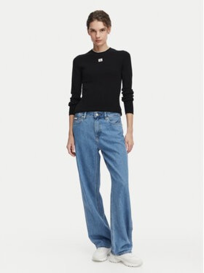 Calvin Klein Jeans Jeansy LV047G799G Niebieski Straight Fit