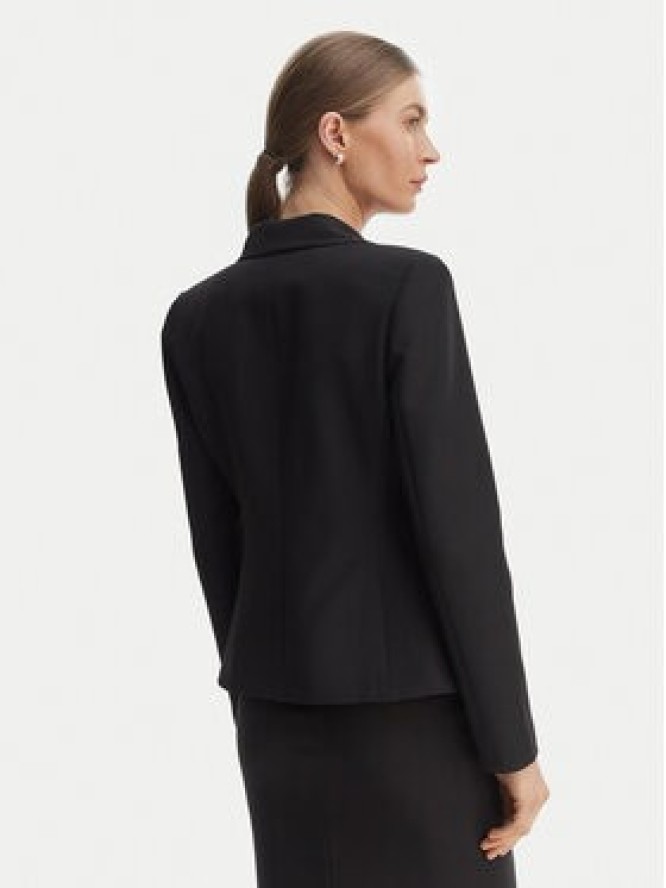 Rinascimento Marynarka CFC0128647003 Czarny Regular Fit