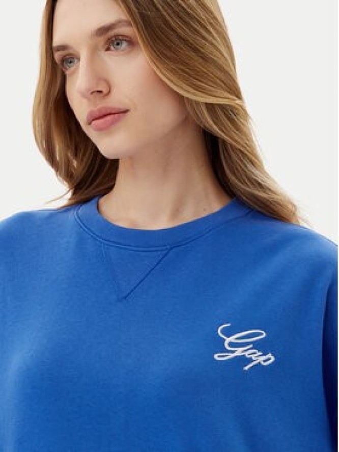 Gap Bluza 767368-02b Niebieski Oversize