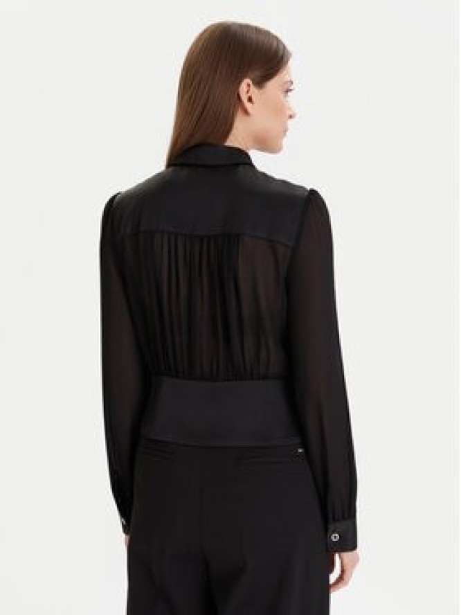 Morgan Koszula 232-CLOCLO Czarny Regular Fit