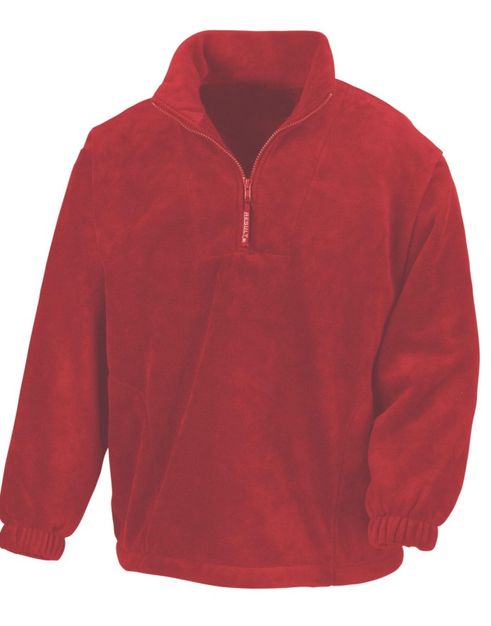 PolarTherm Top Fleece Result Unisex - Czerwony