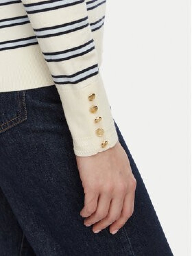 Tommy Hilfiger Sweter WW0WW40098 Beżowy Regular Fit