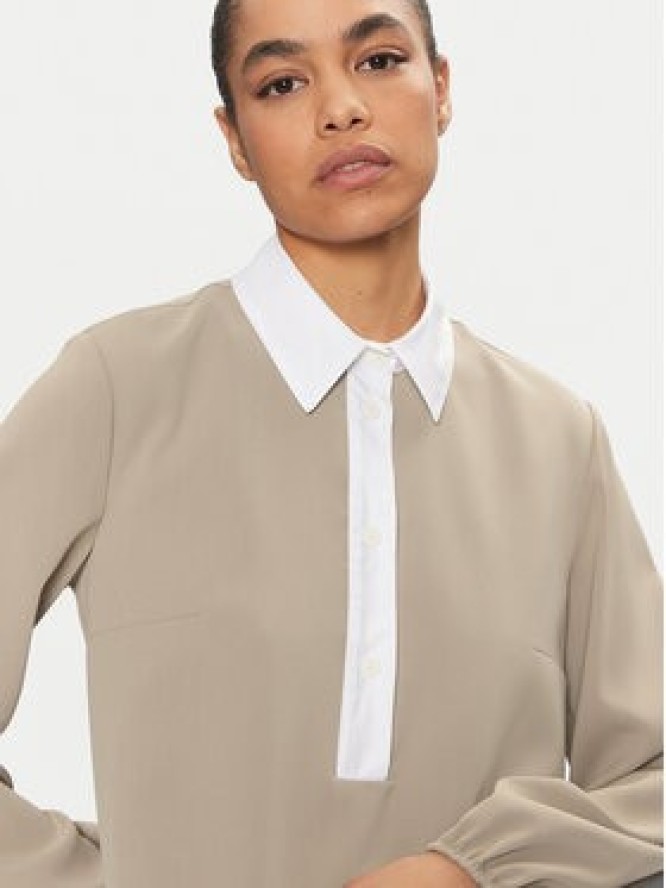 Please Sukienka codzienna A12YCSI000 Beżowy Loose Fit