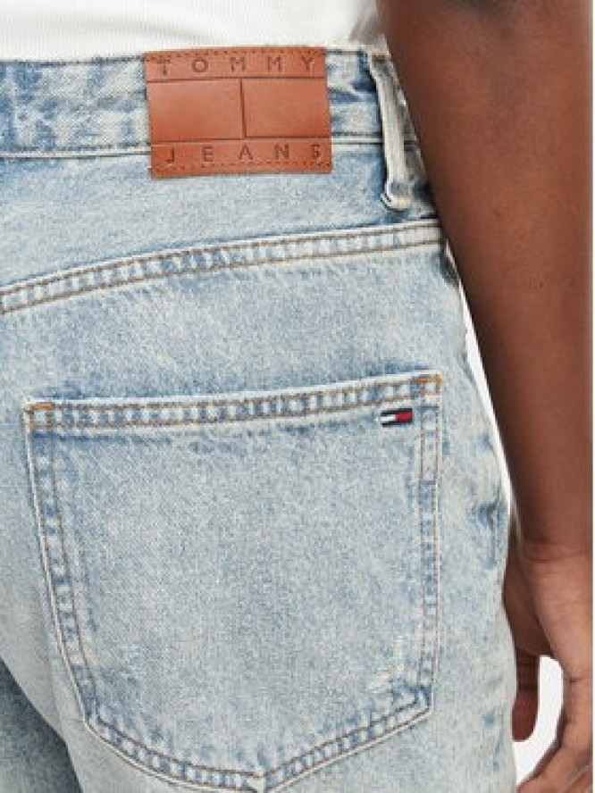 Tommy Jeans Bermudy Mia DW0DW22686 Niebieski Relaxed Fit