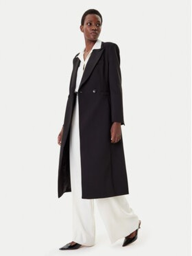 French Connection Płaszcz przejściowy 70ZAA Czarny Regular Fit