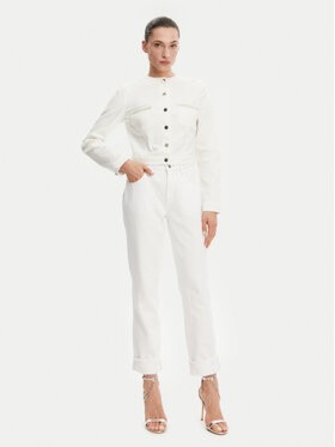 Guess Kurtka przejściowa 172731 Biały Classic Fit