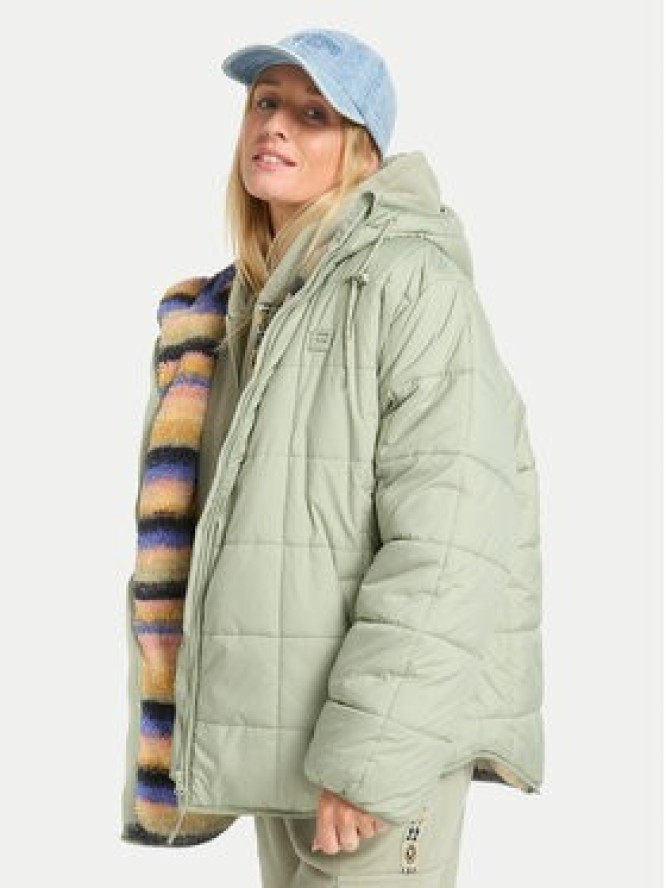 Billabong Kurtka przejściowa Happy Camper EBJJK00165 Zielony Regular Fit
