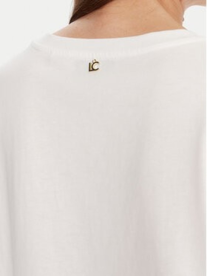 LOLA CASADEMUNT T-Shirt LF2515001 Biały Regular Fit