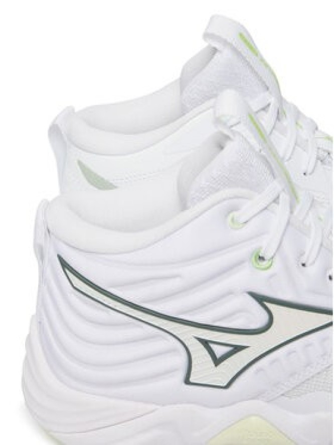 Mizuno Buty halowe Wave Momentum Elite Mid V1GC2517 Biały