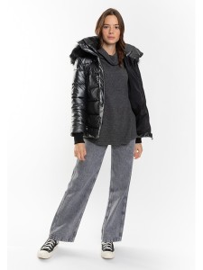 Northwood Kurtka zimowa "Julia" w kolorze antracytowym rozmiar: XL