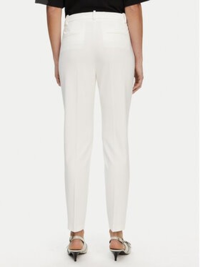 PINKO Spodnie materiałowe 100155 A1L4 Z05 Biały Regular Fit