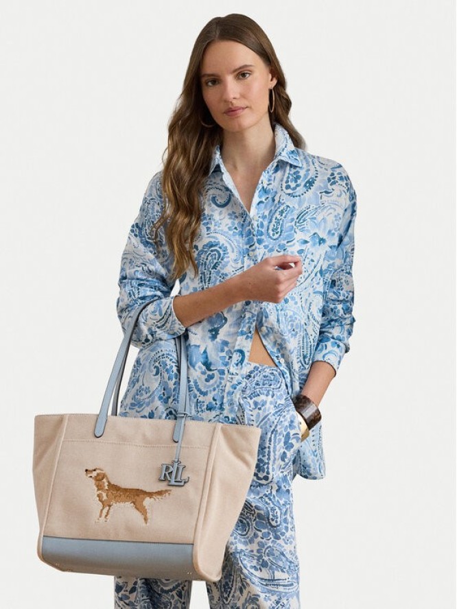 LAUREN RALPH LAUREN Torebka 431P13256002 Beżowy