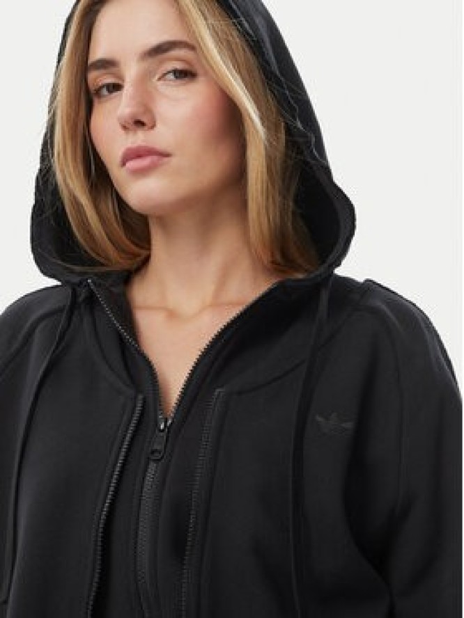adidas Bluza Sst Double Front Hoody KS9236 Czarny Regular Fit
