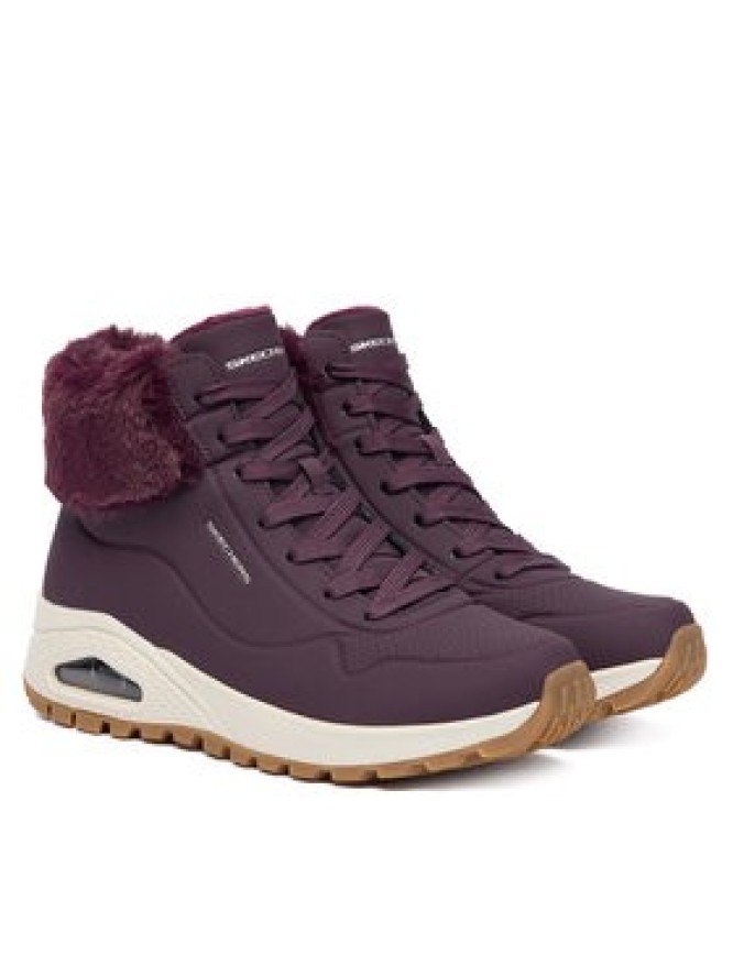 Skechers Trzewiki Uno Rugged 167274/WINE Bordowy