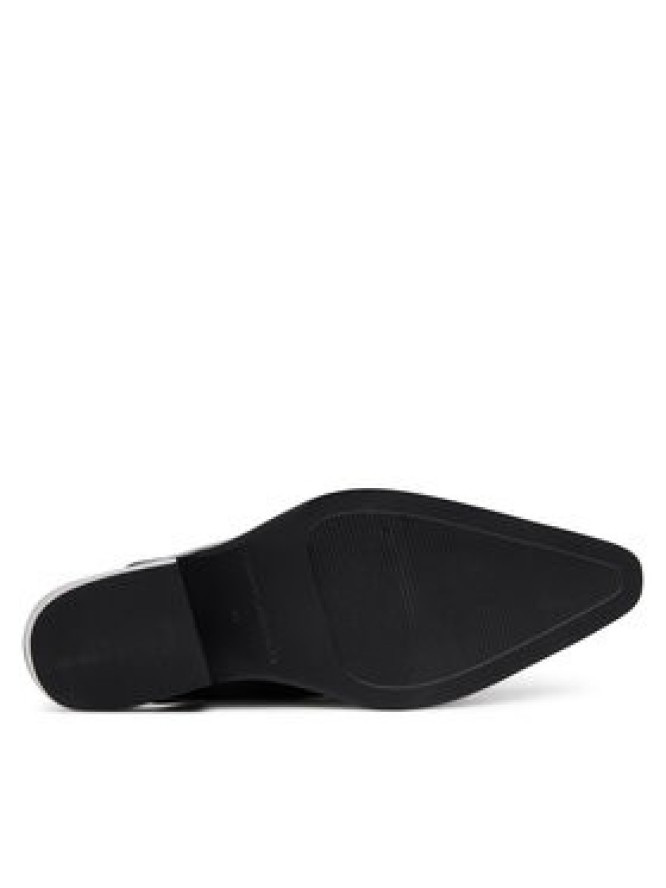 Tommy Hilfiger Klapki Western Abrasivato FW0FW08887 Czarny