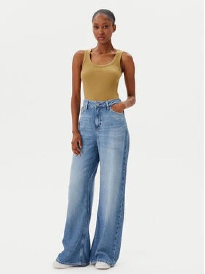 BOSS Top C_Ematite 50504245 Beżowy Slim Fit