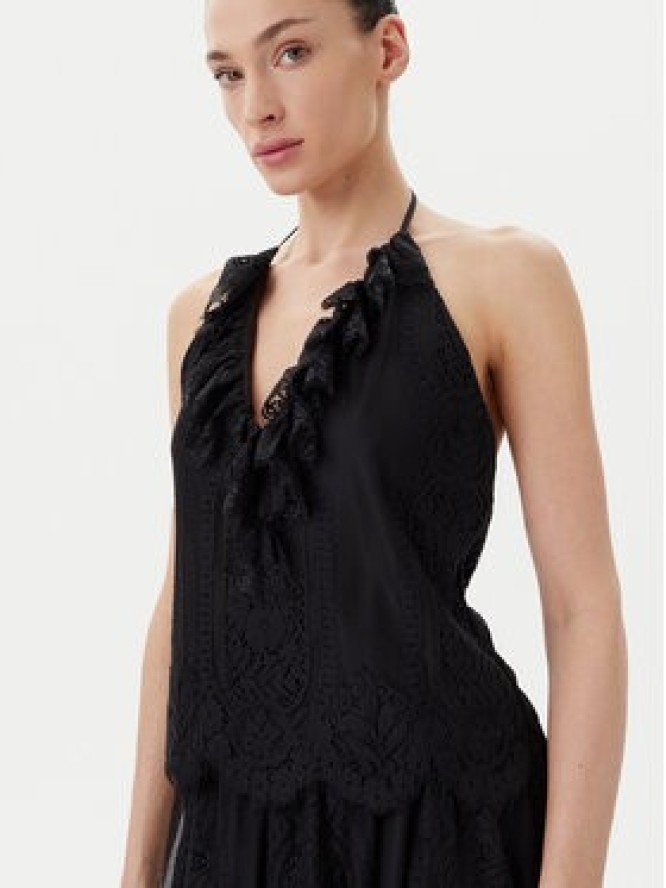 Herskind Top 5578204 Czarny Regular Fit