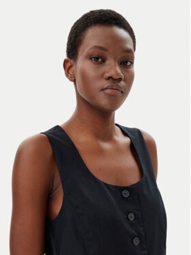 Gap Kamizelka 714973-00 Czarny Slim Fit