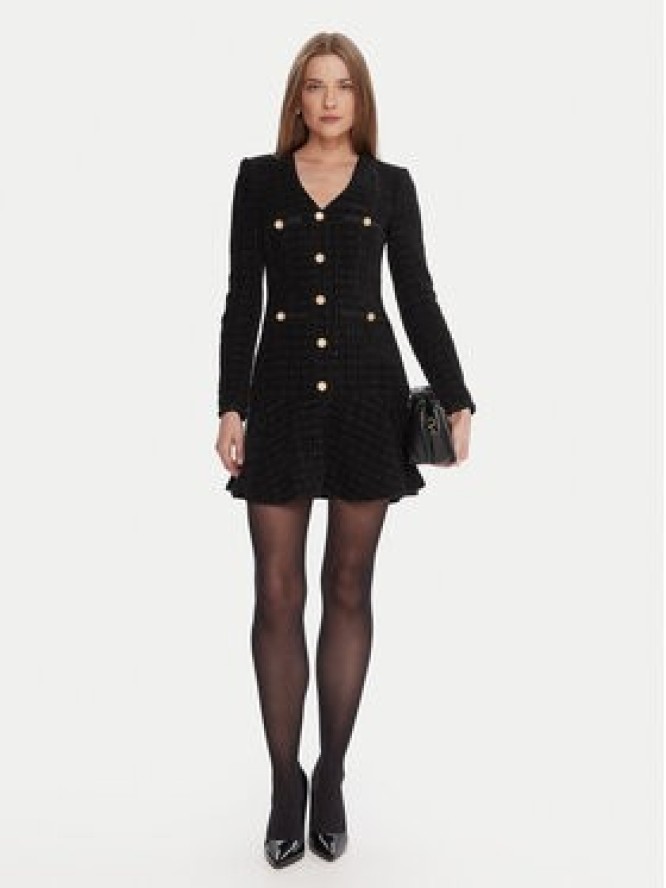 Marciano Guess Sukienka koktajlowa 5BGK36 7394A Czarny Regular Fit