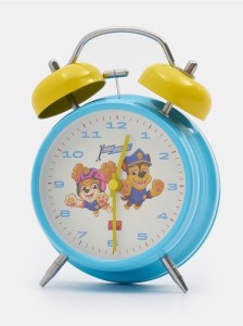 Zegar z budzikiem PAW Patrol - niebieski
