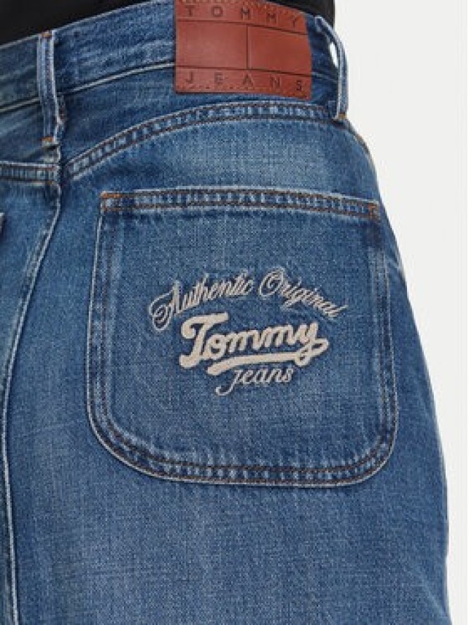 Tommy Jeans Spódnica jeansowa Claire DW0DW21070 Granatowy Regular Fit