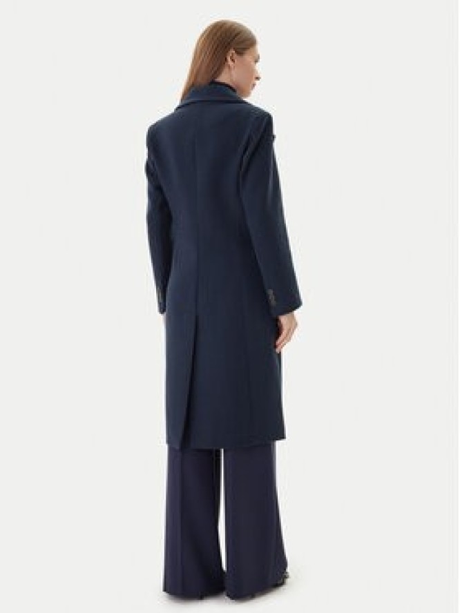 Maryley Płaszcz przejściowy 25IB807/01BL Granatowy Regular Fit