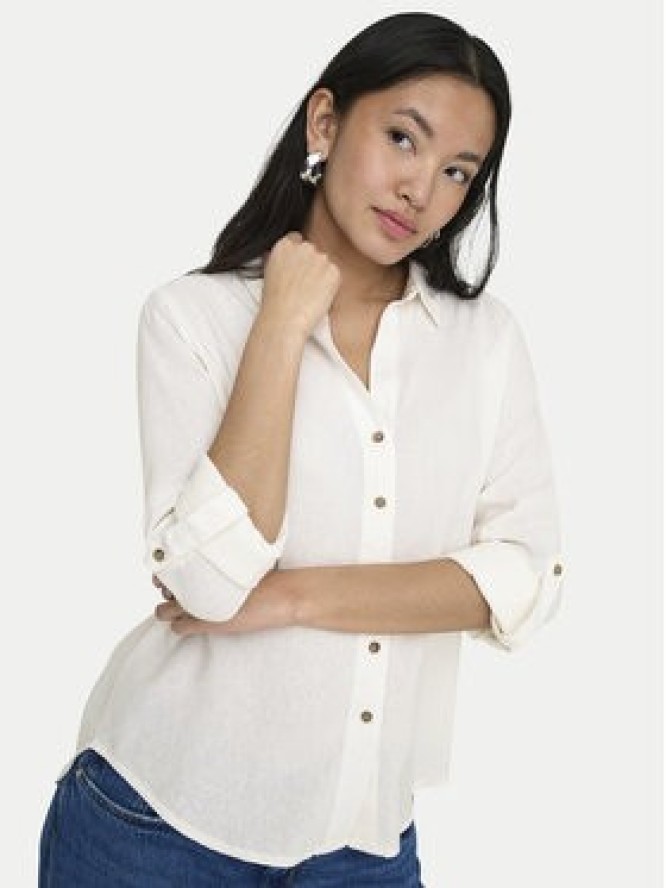 ONLY Koszula Goa 15363991 Biały Loose Fit
