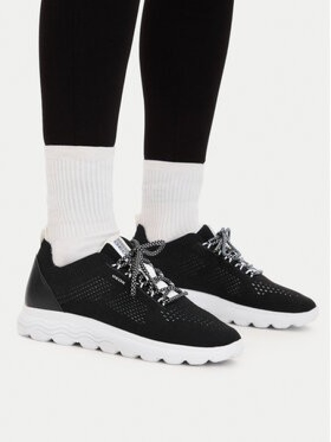 Geox Sneakersy D Spherica A D15NUA 0006K C9999 Czarny