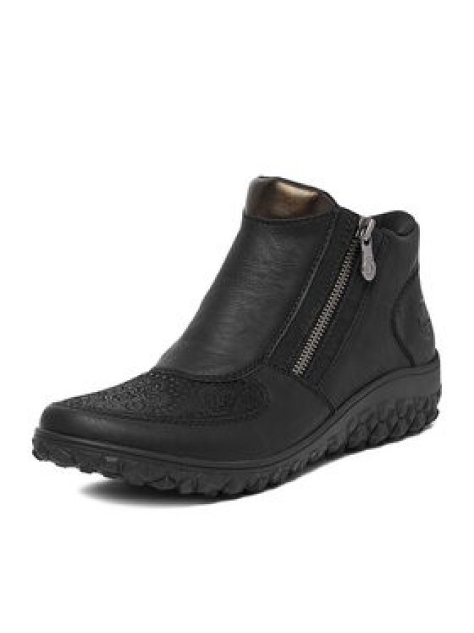 Rieker Botki CEO-59558-00 Czarny
