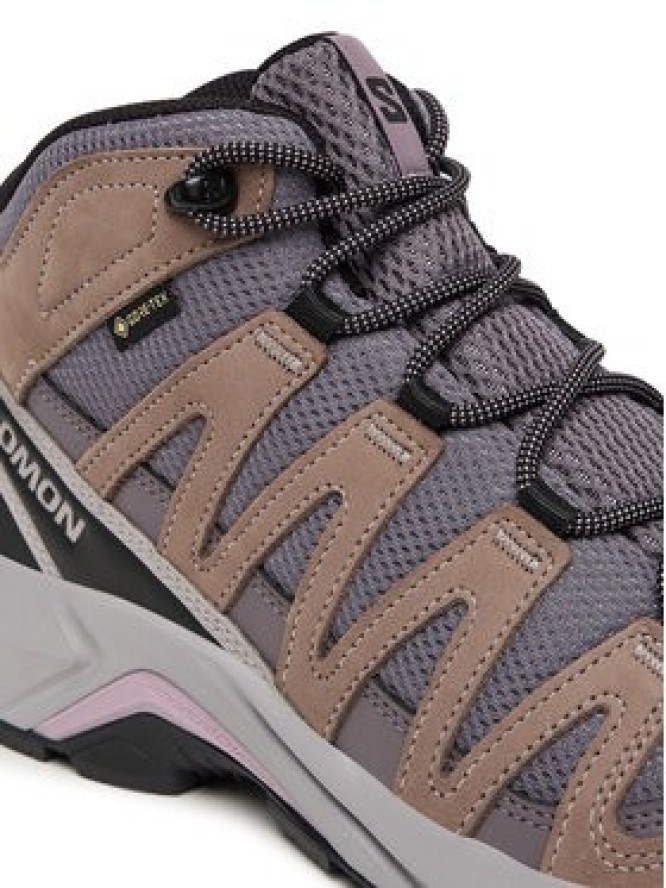 Salomon Trekkingi X-Adventure Recon Mid Gore-Tex L47753400 Fioletowy