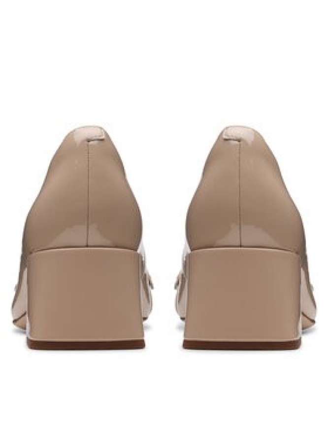 Clarks Czółenka Nyta45 Court 26181319 Beżowy