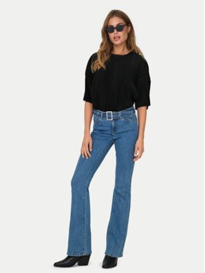ONLY Bluzka Ravenna 15318506 Czarny Regular Fit