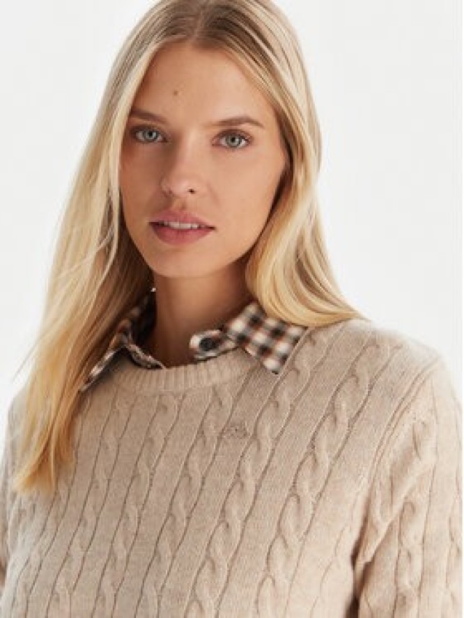 Robe di Kappa Sweter Jolie 65116CW Beżowy Regular Fit