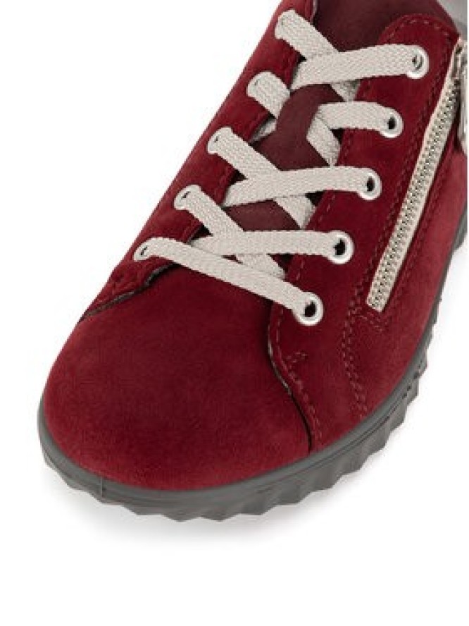 Rieker Półbuty 59000-35 Bordowy