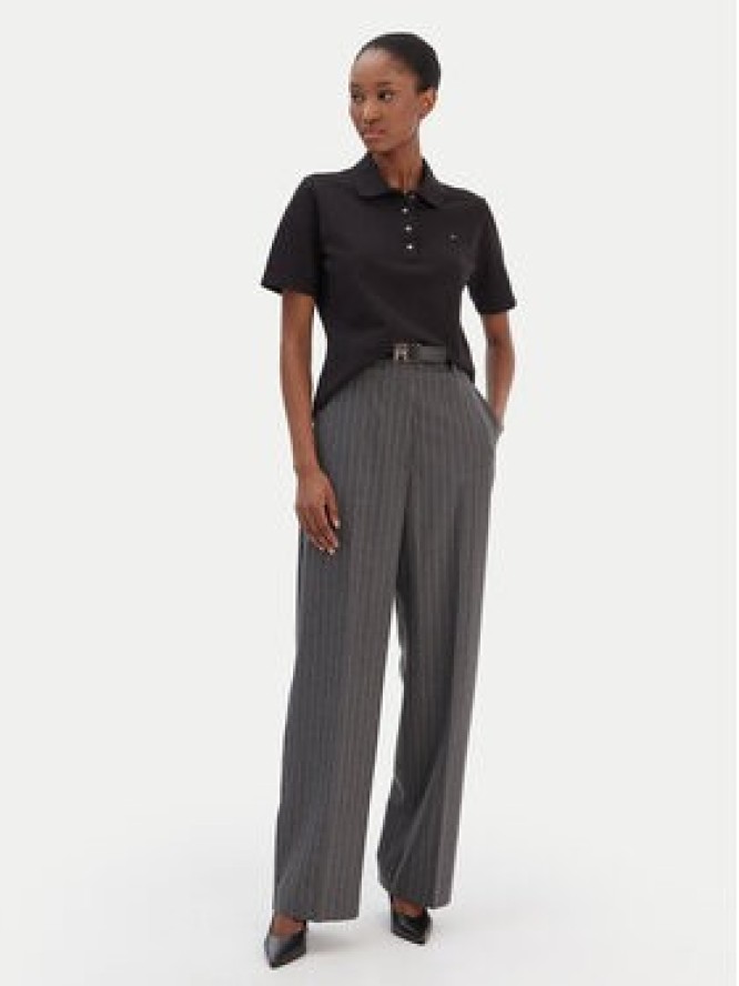 Tommy Hilfiger Polo 1985 WW0WW43224 Czarny Regular Fit