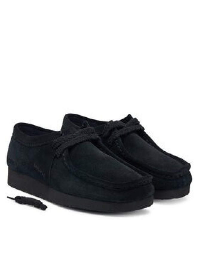 Clarks Półbuty Wallabee Lite. 26329534 Czarny