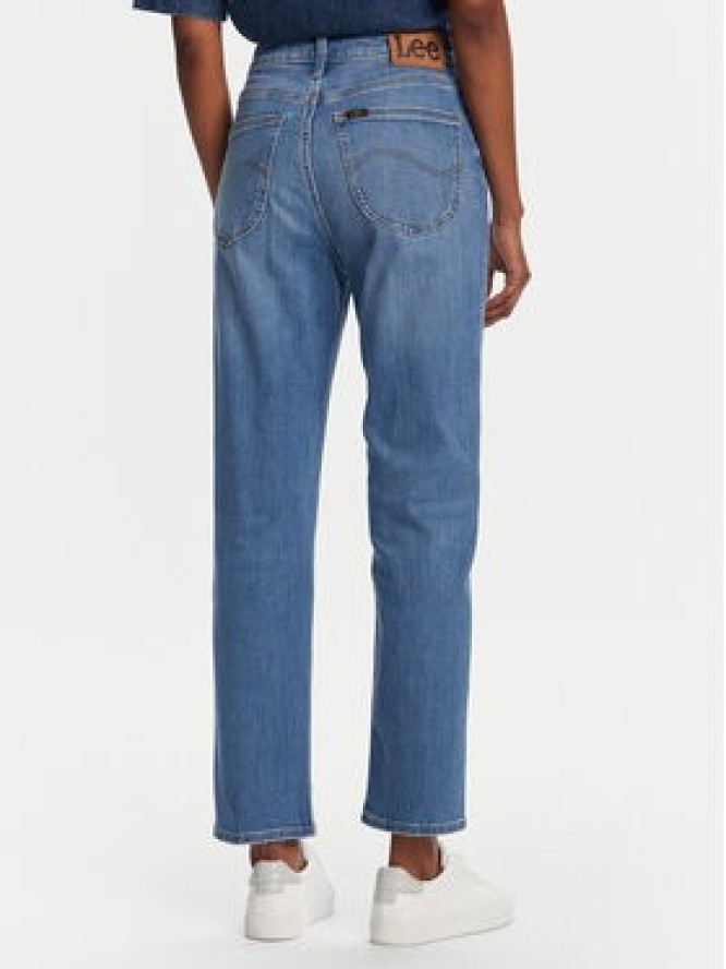 Lee Jeansy Carol 112355263 Niebieski Straight Fit