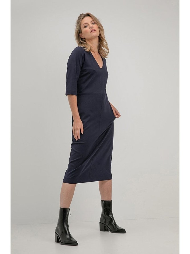 Josephine & Co Sukienka "Pippa" w kolorze granatowym rozmiar: 38