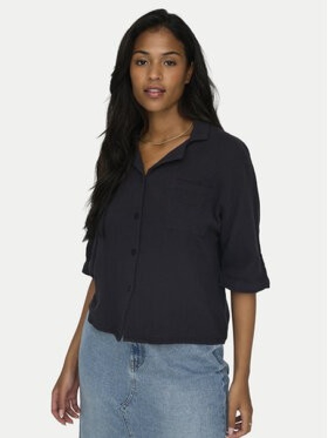 ONLY Koszula Thyra 15267839 Czarny Regular Fit