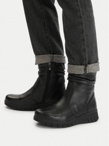 Caprice Botki 9-26455-45 Czarny