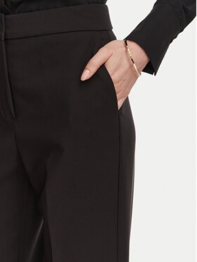 Rinascimento Spodnie palazzo CFC0130151003 Czarny Wide Leg