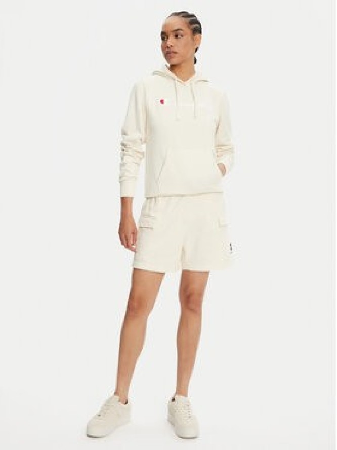 Champion Bluza 118097 Biały Slim Fit