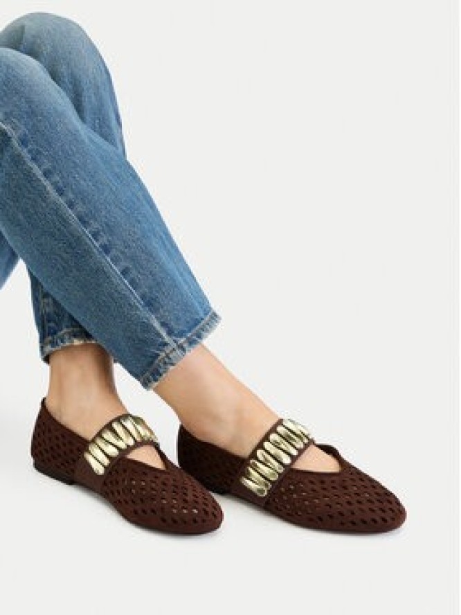 DeeZee Baleriny CEO-HY8171-1 Brązowy