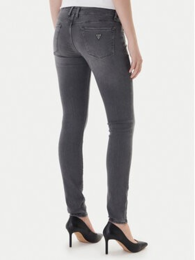 Guess Jeansy Annette W2YA99 D4PZ2 Szary Skinny Fit