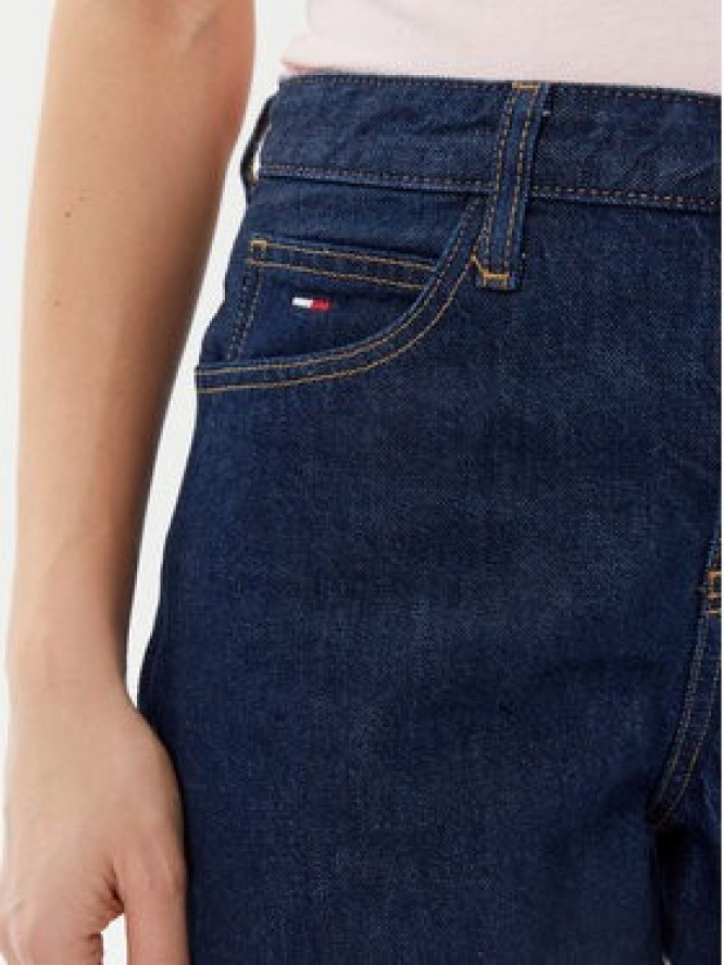 Tommy Jeans Szorty jeansowe DW0DW20094 Granatowy Relaxed Fit