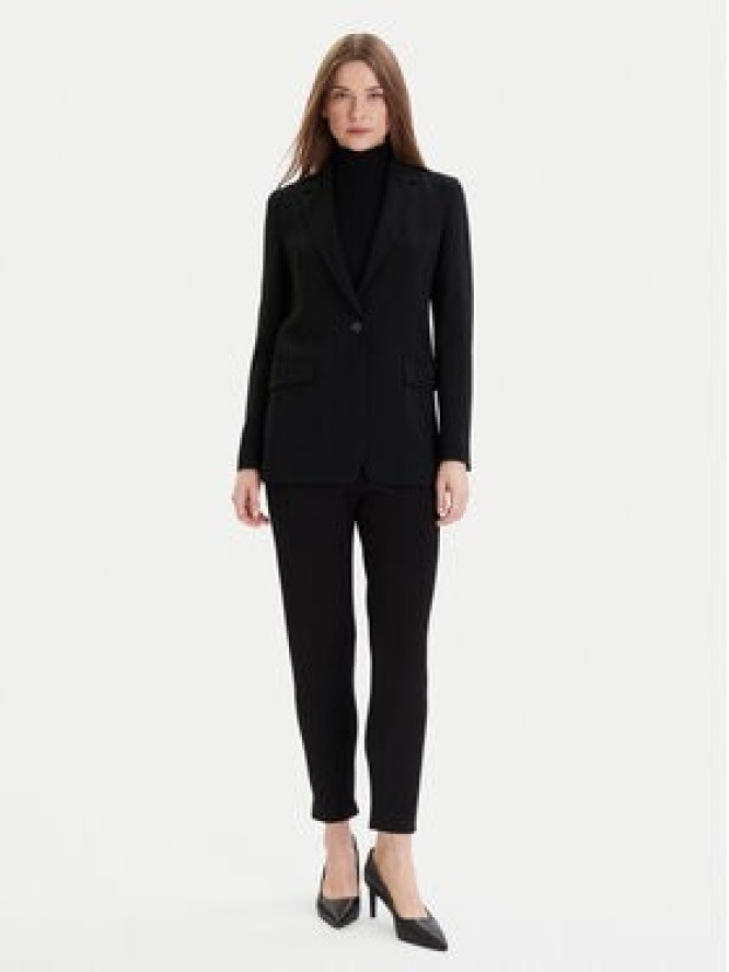 Boss Spodnie materiałowe Tapiah 50490037 Czarny Regular Fit