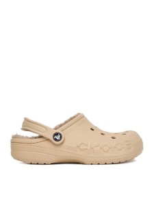 Crocs Klapki C-BAYA LINED CLOG 205969-2ZM Beżowy