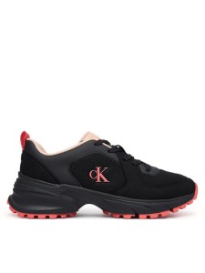 Calvin Klein Sneakersy Hike Runner Lace Up Su Mesh Wmn HW0HW03440 Czarny